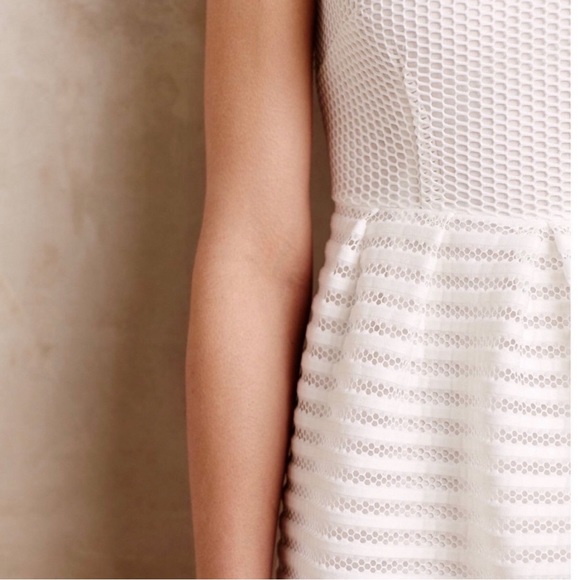 Leifsdottir Anthropology Long White Dress Women’s Size 6 - Picture 2 of 14